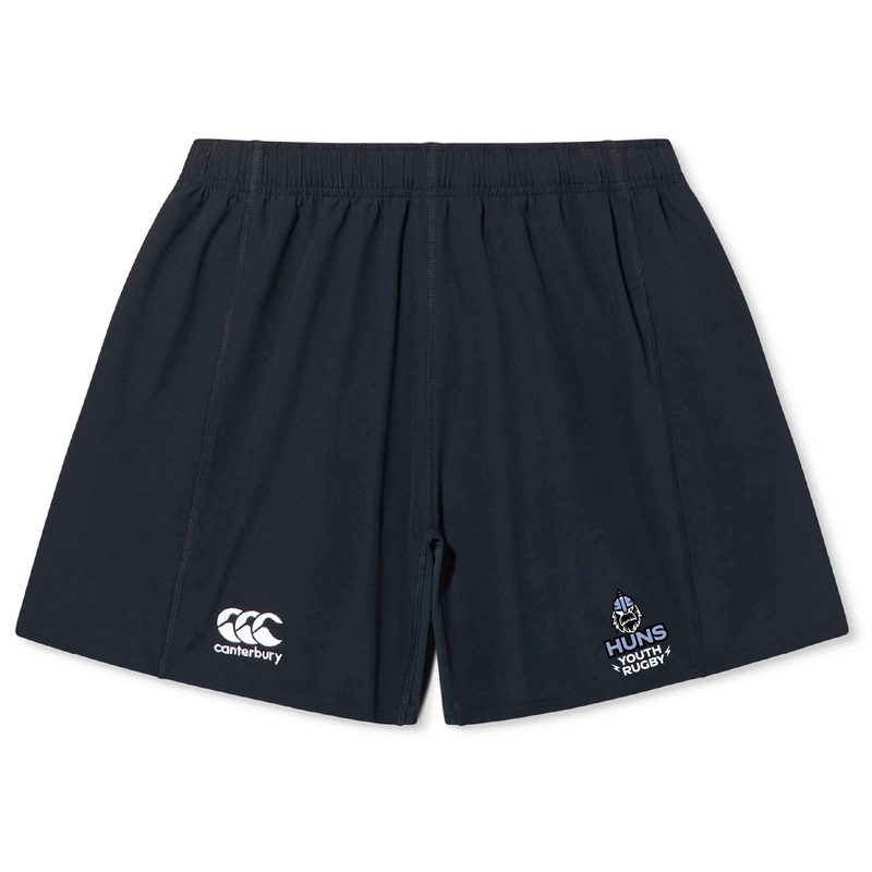 Austin Huns Youth Rugby Yokohama Short by Canterbury XS Black