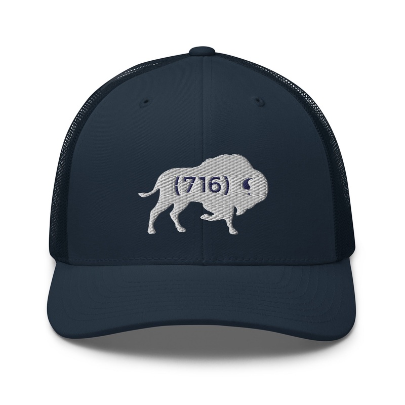 Buffalo WRC Retro Trucker Cap Navy