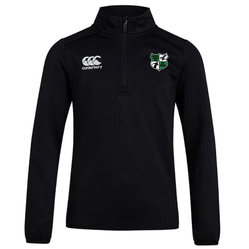 Zionsville Rugby Club 1/4 Zip Mid Layer Training Top by Canterbury XS Black