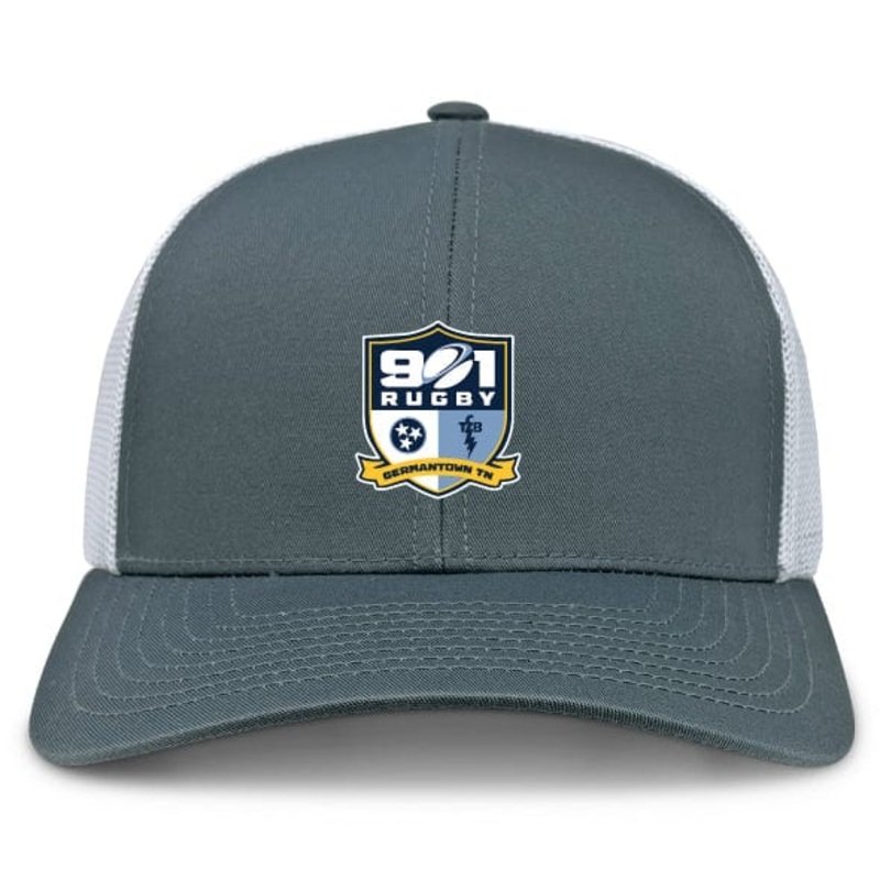 901 Rugby Retro Trucker Cap OS Grey
