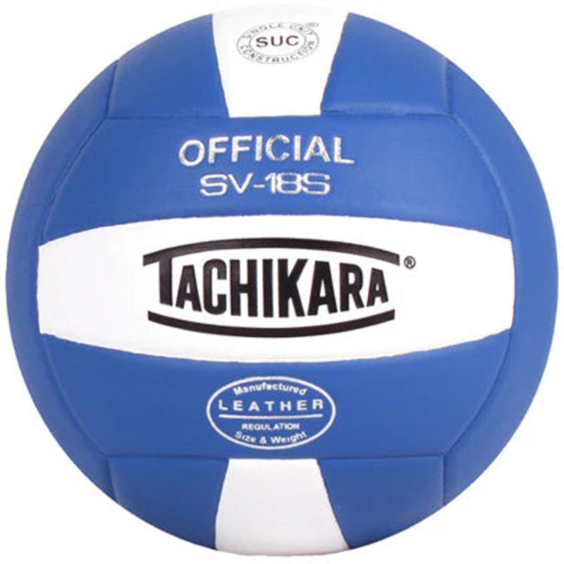 Tachikara SV-18S Composite Volleyball – Royal/White