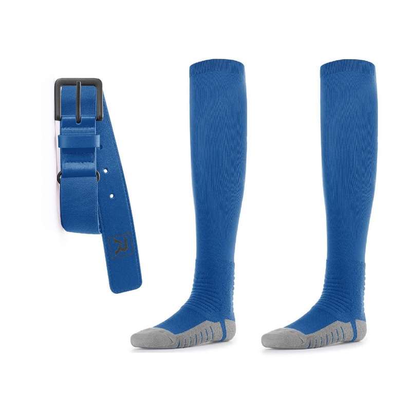 Richardson Baseball or Softball Belt/Sock Combo Navy/Red/White Small (Shoe Size 3-5)