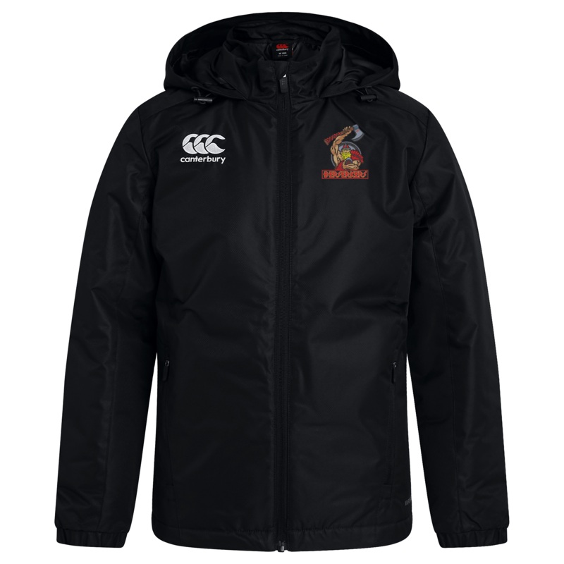Berserkers Club Vaposhield Stadium Jacket by Canterbury S Black