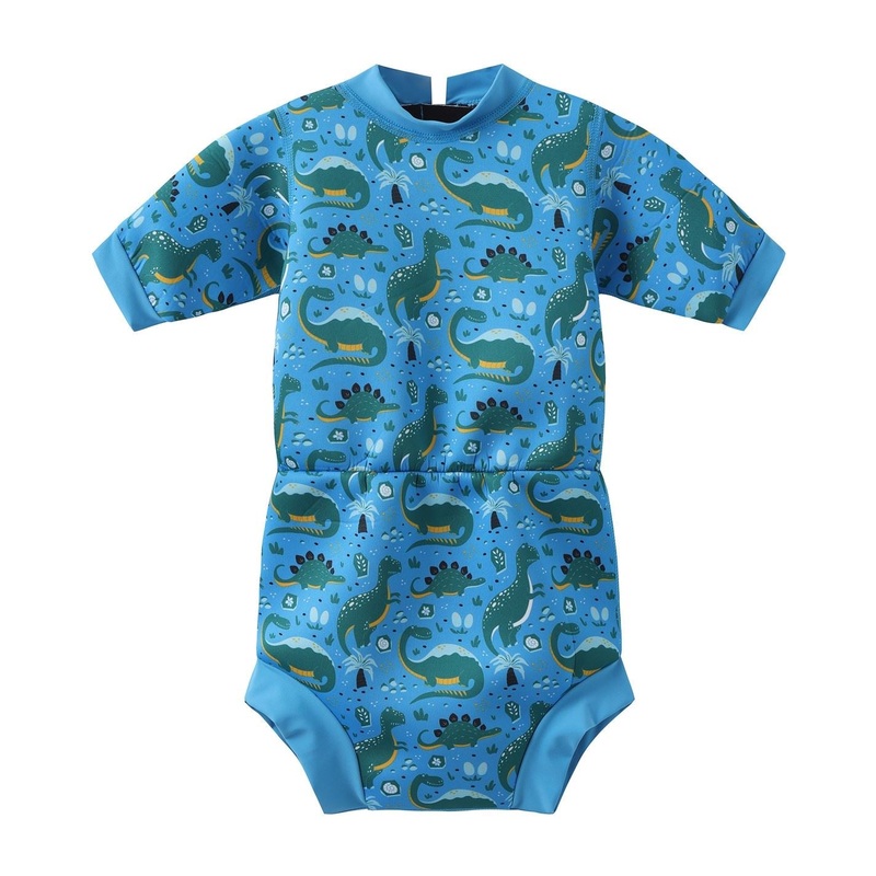 Star Swim Suit Baby 9-12 Mnth Blue AOP