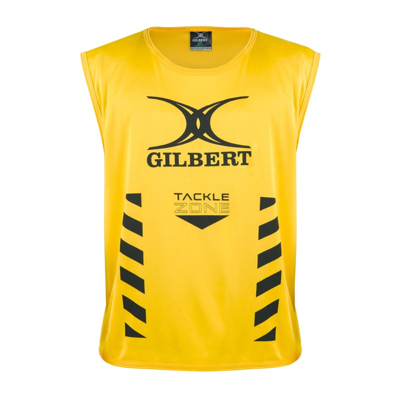 Tackle Zone Bibs – Mens Yellow Adult
