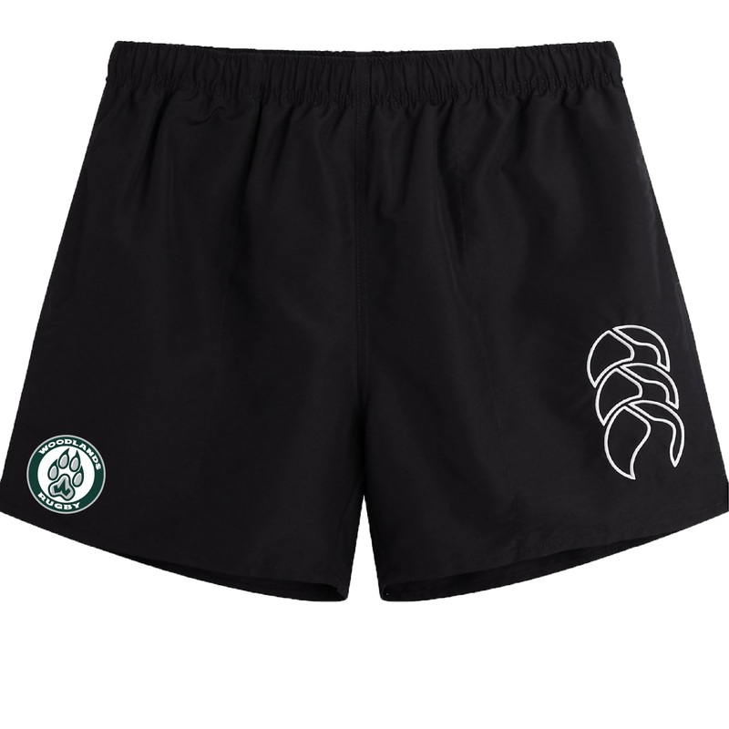 Woodlands Youth Tactic Short by Canterbury XS Black