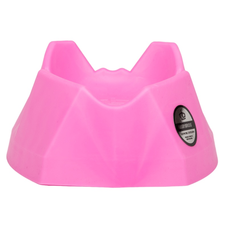 Rugby Bricks Wolf Plus Kicking Tee Pink