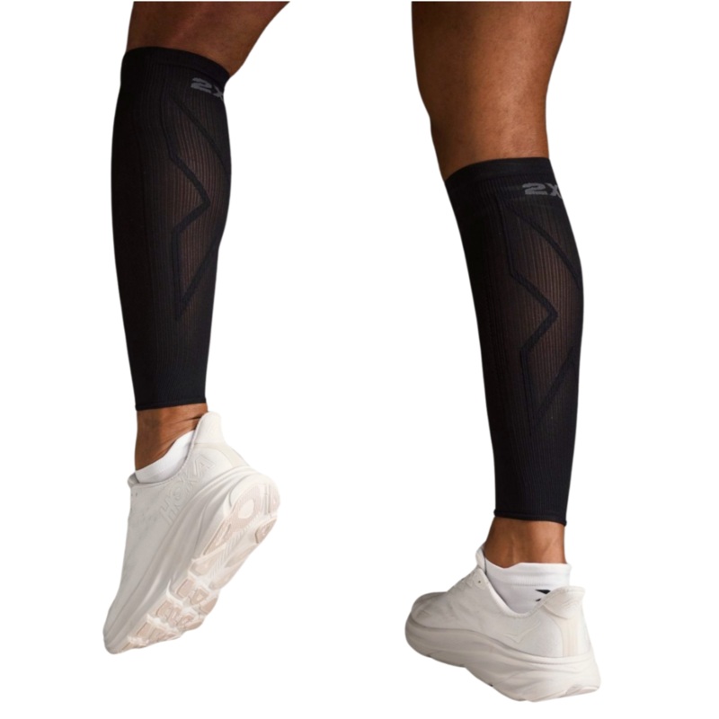 2XU Compression Calf Sleeves Black-Black XS