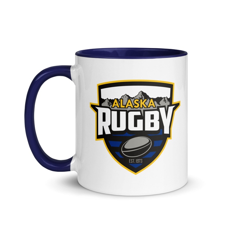 Alaska Rugby Coffee Mug Dark Blue 11 oz