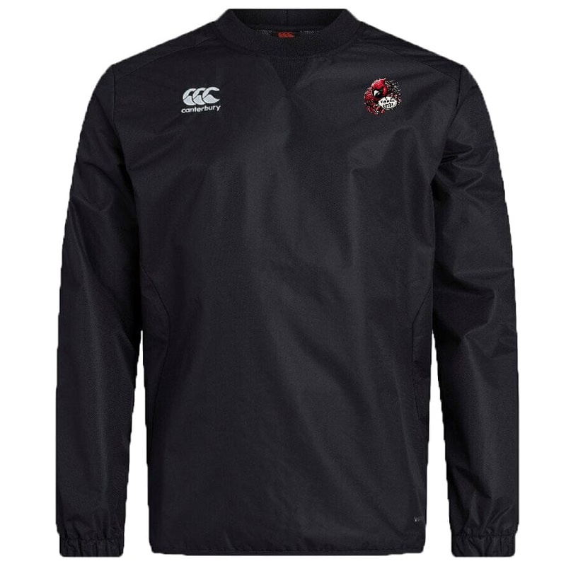 Vienna Rugby Club Vaposhield Contact Top by Canterbury XS Black