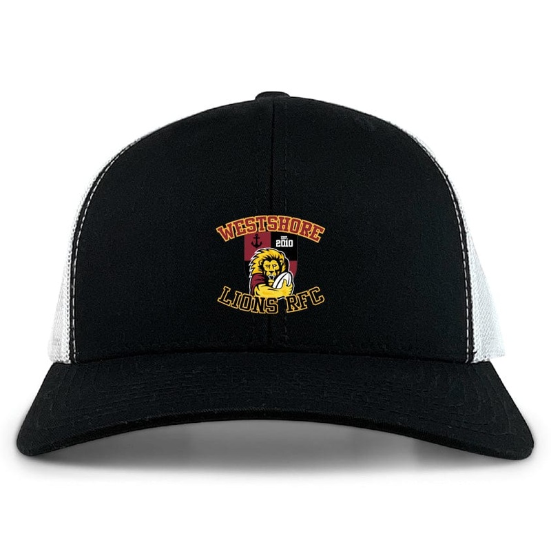 Westshore Lions Retro Trucker Cap OS Black