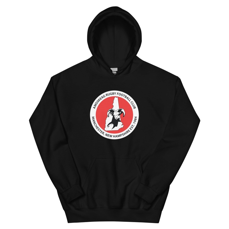 Amoskeag Heavy Blend Hoodie Black S