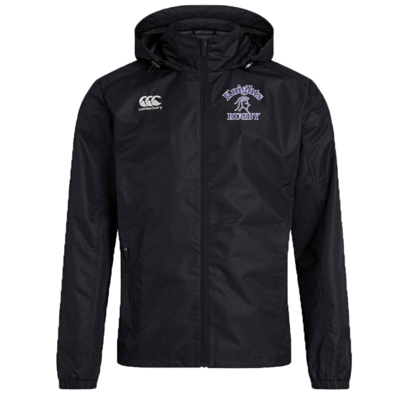 Ardrey Kell Rugby Club Vaposhield Full Zip Rain Jacket by Canterbury XS Black