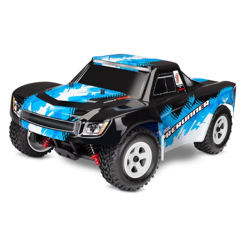 La Trax 76064-5 4WD Desert Prerunne Racing Truck 1:18 Scale Blue