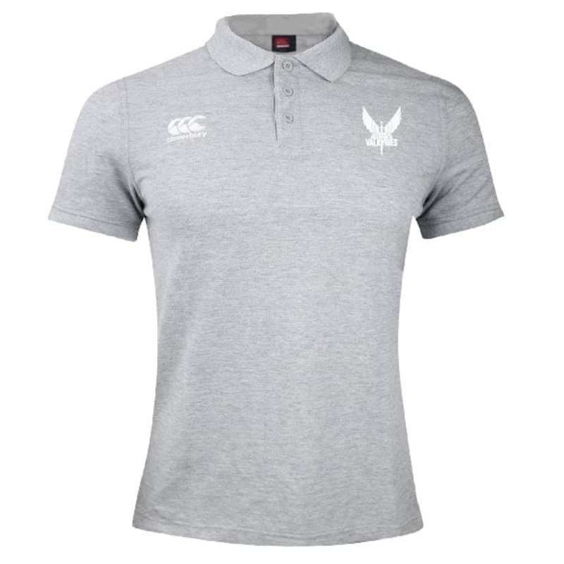 Brunswick Valkyries Waimak Polo by Canterbury XS Grey