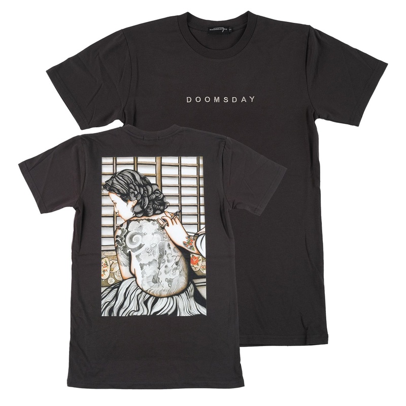 Veronica Donna Di Spalle Coal T-shirt XS