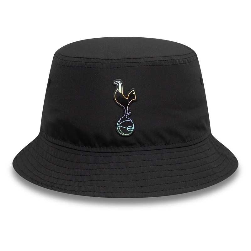 Tottenham Hotspur Iridescent Bucket Hat Adults – Black S