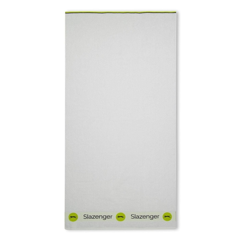 Slazenger Sports Logo Towel One Size White