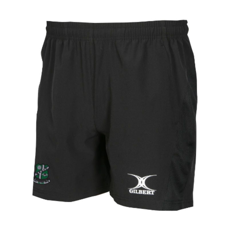 Wharfedale RUFC Adult’s Black Leisure Shorts 2XS