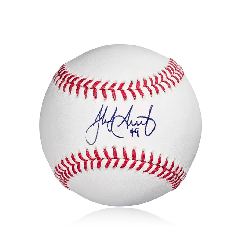 Autographed Chicago Cubs Jake Arrieta Baseball