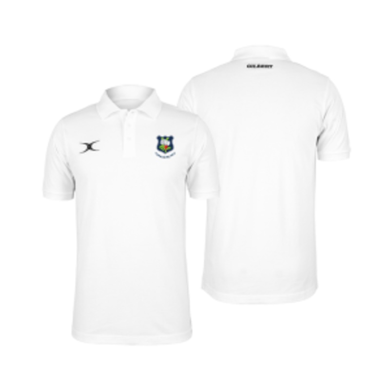 Yorkshire RFU Supporters Adult’s White Quest Polo White XS