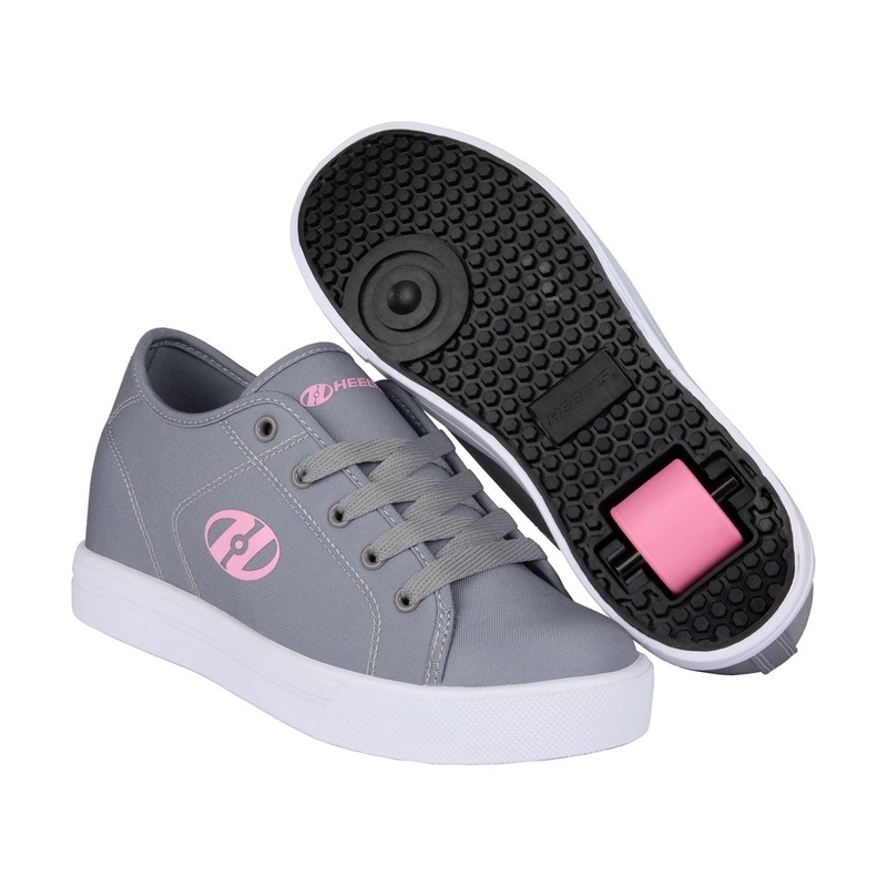 Heelys Classic Em   Pink Pink 5 (38) Grey/Pink