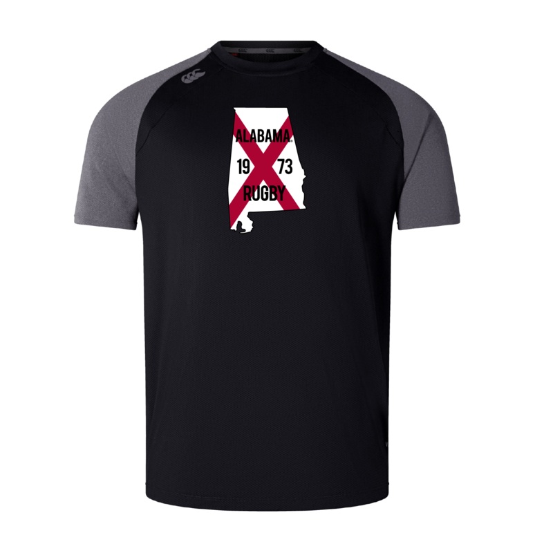 University of Alabama Rugby Elite Training Tee by Canterbury XS Black