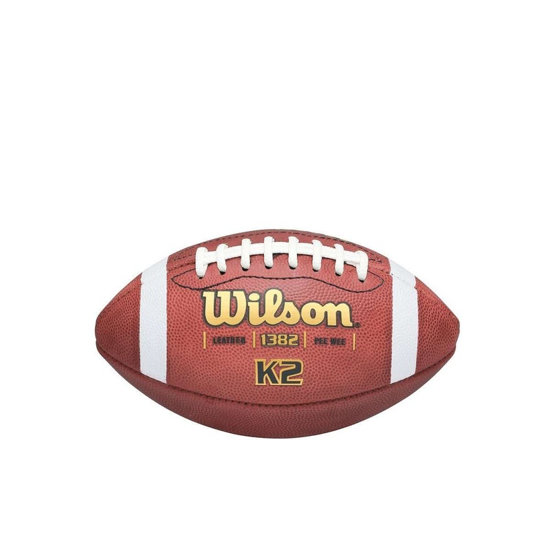 Wilson K2 Traditonal Leather Football Pee Wee