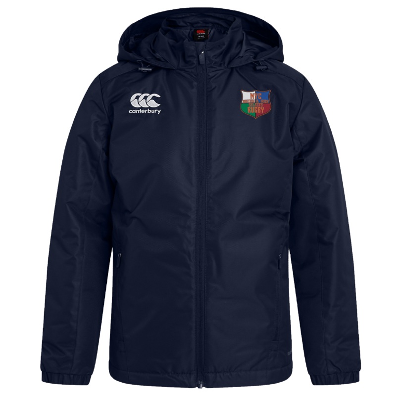 NYC British and Irish Selects Club Vaposhield Stadium Jacket by Canterbury S Navy