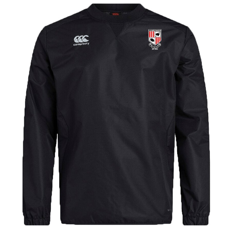 West Hartford Rugby Club Vaposhield Contact Top by Canterbury XS Black