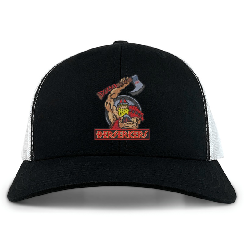 Berserkers Retro Trucker Cap OS Black