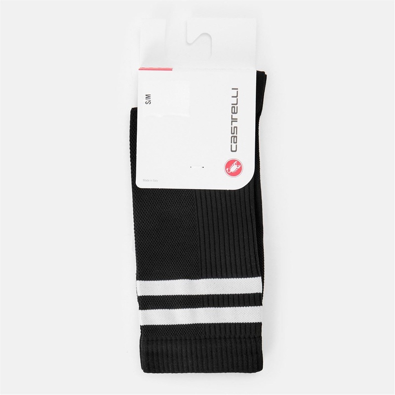Castelli Original 18 Sock Sn54 L/XL Black/White