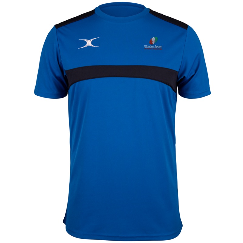 Wooden Spoon Senior’s Royal / Dark Navy Photon Mens Tee Extra Small