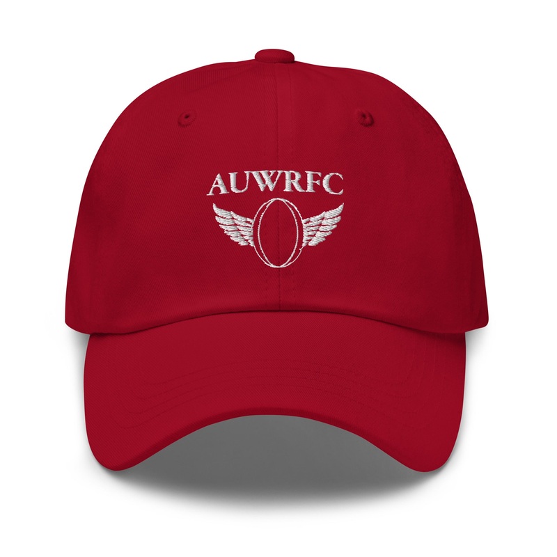 American Univ. WRFC Adjustable Hat Cranberry