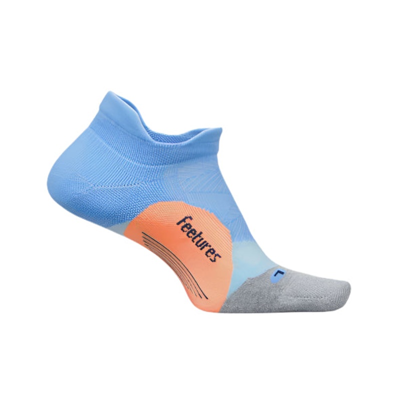 Feetures Elite Light Cushion No Show Tab – Blue Burst Small (UK2-4H)