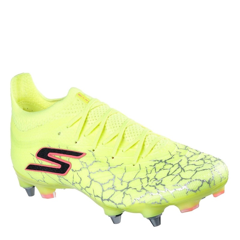 Skechers Skx 1.5 Elite Soft Ground Football Boots 8 (42) Yellow/Black