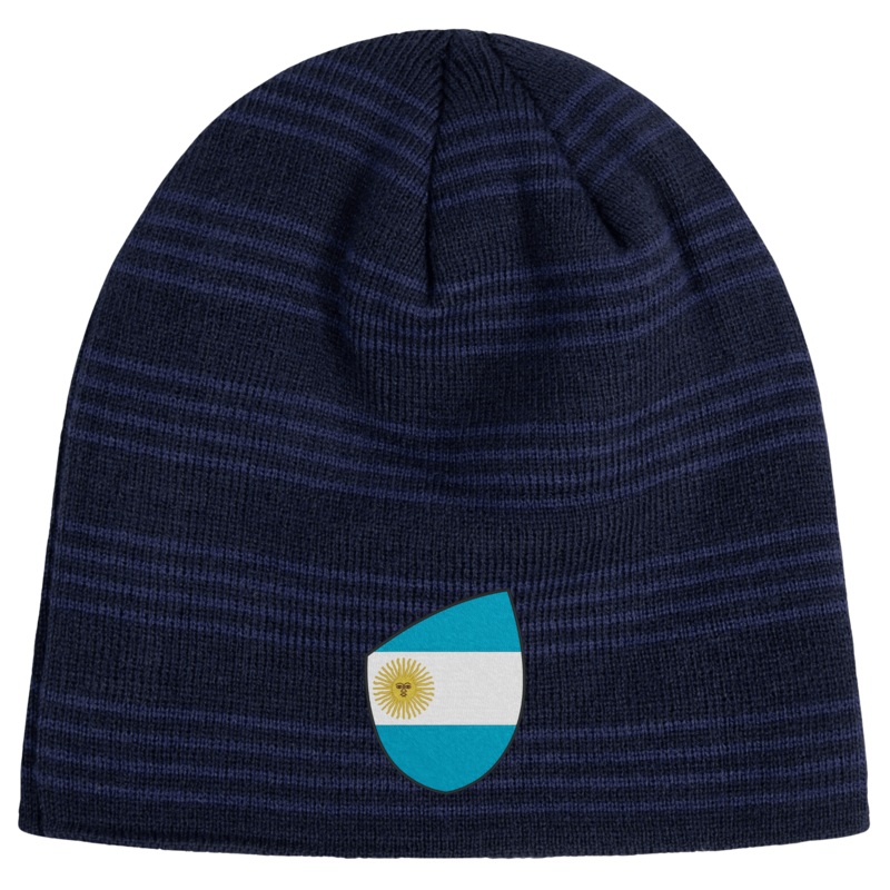 Argentina Shield Beanie OS Navy