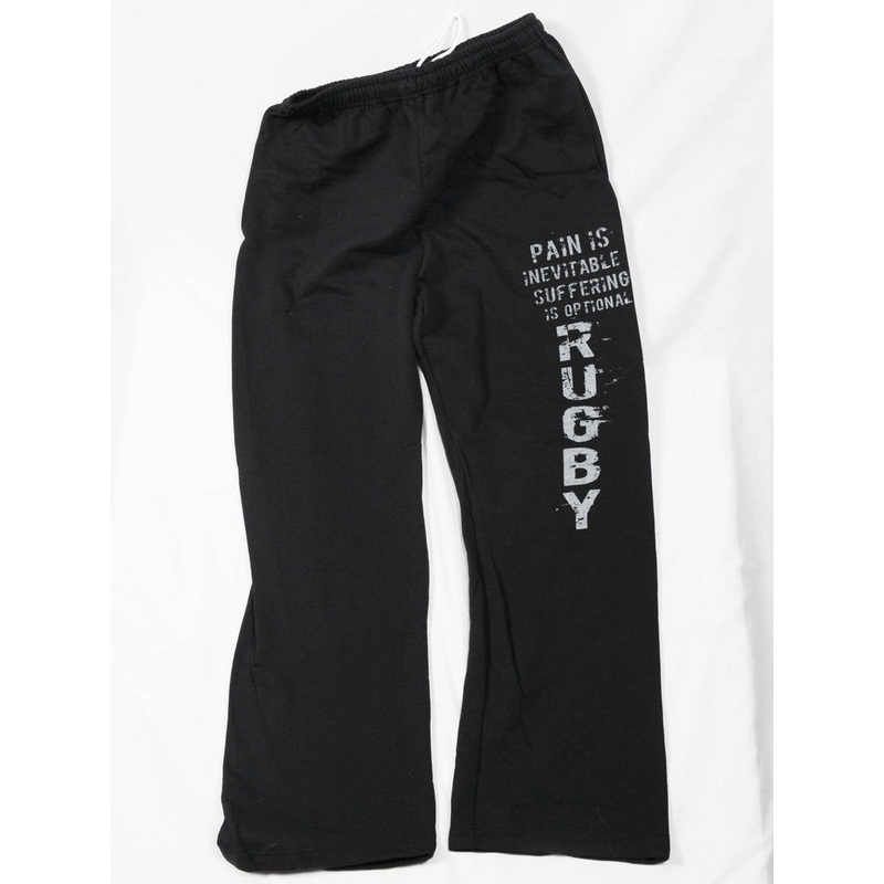*PAIN IS INEVITABLE SWEATPANTS (BLACK)