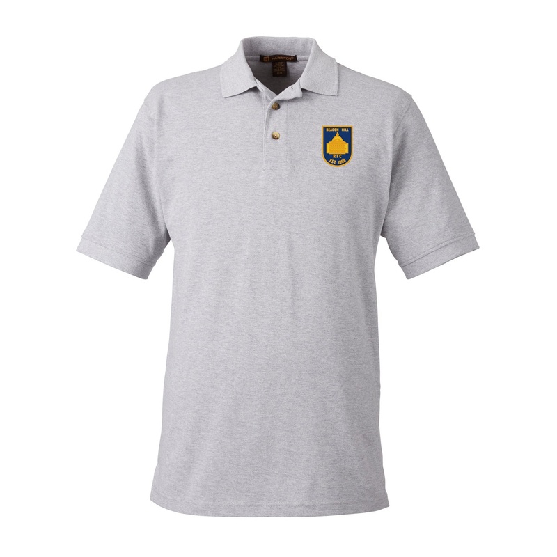 Beacon Hill RFC Cotton Polo Grey Heather XS