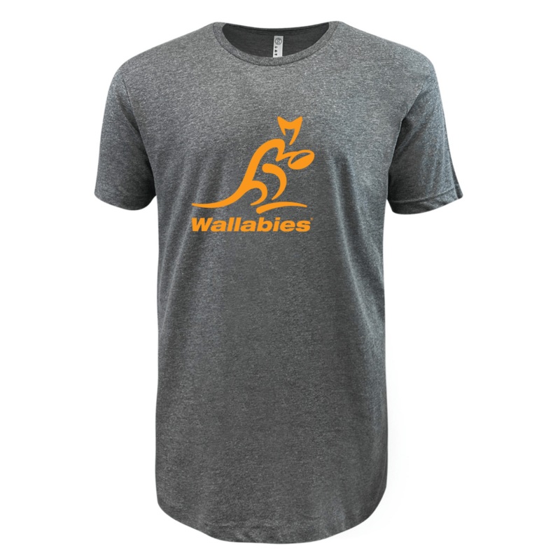 Wallabies Supersoft T-shirt YS Grey