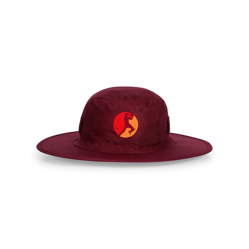 WHACK Cricket Hat – Maroon X Small