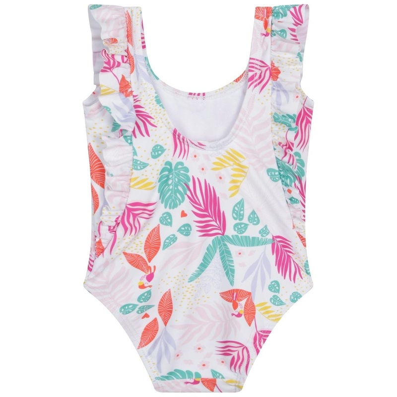 Carrement Beau Swimsuit 12M White 10P
