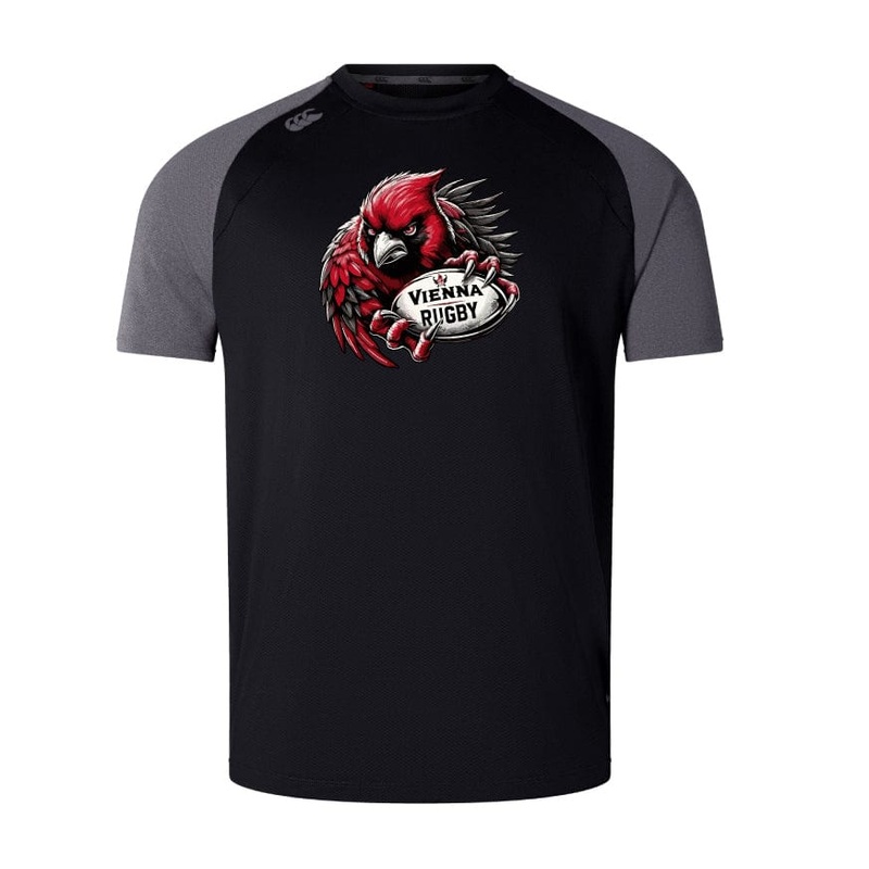 Vienna Rugby Women’s Elite Training Tee by Canterbury 8 Black
