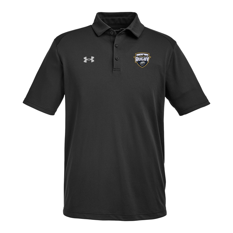 Alaska Rugby UA Team Tech Polo Black SM