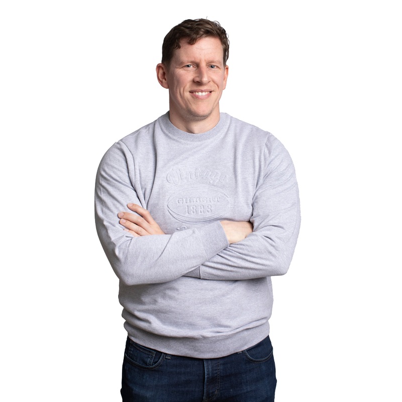 1823 Vintage Sweatshirt S Grey