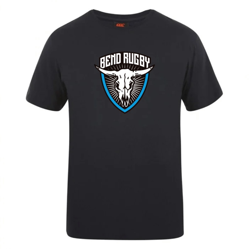 Bend Rugby Club Plain Tee by Canterbury Y4 Black