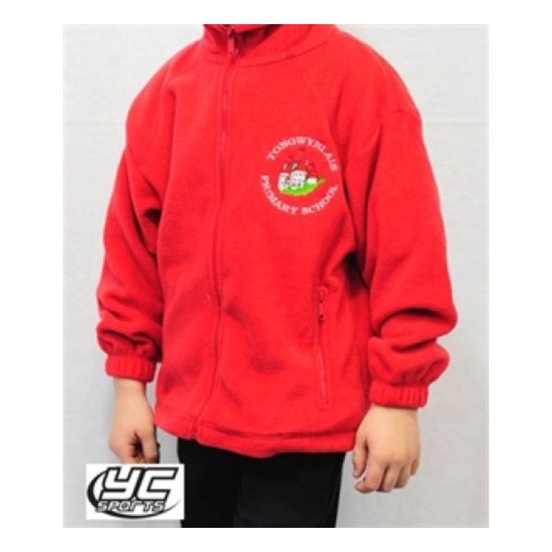 Tongwynlais Primary School Fleece 3/4 RED