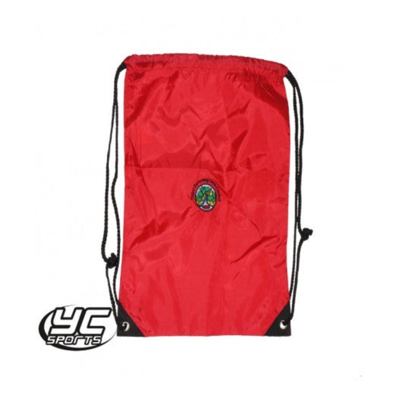 Ysgol Glan Ceubal Gymsack O/S RED
