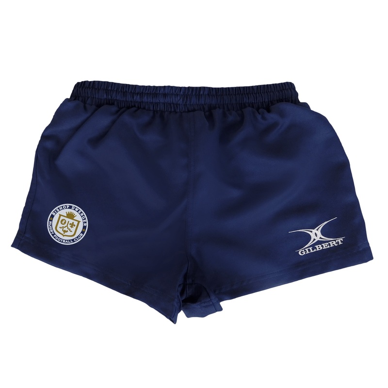 Bishop Dwenger RFC Gilbert Saracen Shorts Dark Navy 2X-Small