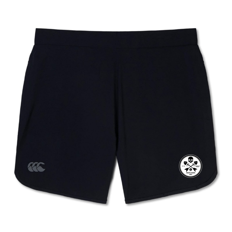 White River RFC Women’s Elite Woven Short by Canterbury 8 Black